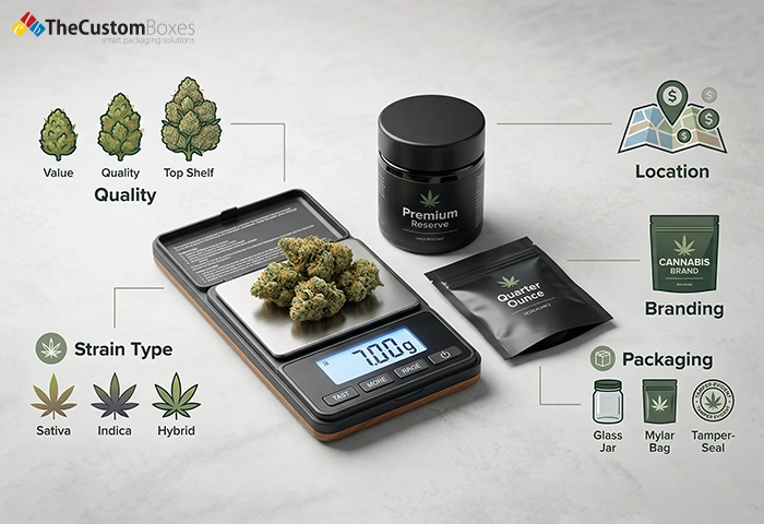 Factors That Affect the Price of a Quarter of Weed
