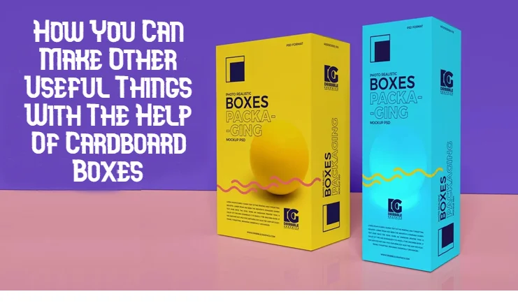 how you can make other useful things with the help of cardboard boxes